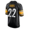 najee harris pittsburgh steelers nike player game jersey black clowdercats h0noq.jpg