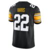 najee harris pittsburgh steelers nike vapor fuse limited jersey black clowdercats 4zwd7.jpg