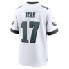 nakobe dean philadelphia eagles nike white game jersey white clowdercats adc6a.jpg
