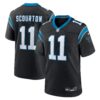 nic scourton carolina panthers nike team game jersey black clowdercats m5nhk.jpg