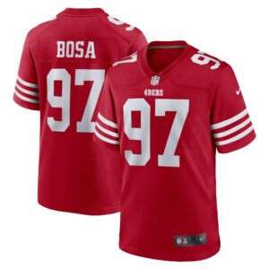 nick bosa san francisco 49ers nike team game jersey scarlet clowdercats p51pi.jpg
