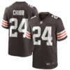 nick chubb cleveland browns nike game player jersey brown clowdercats cttdz.jpg