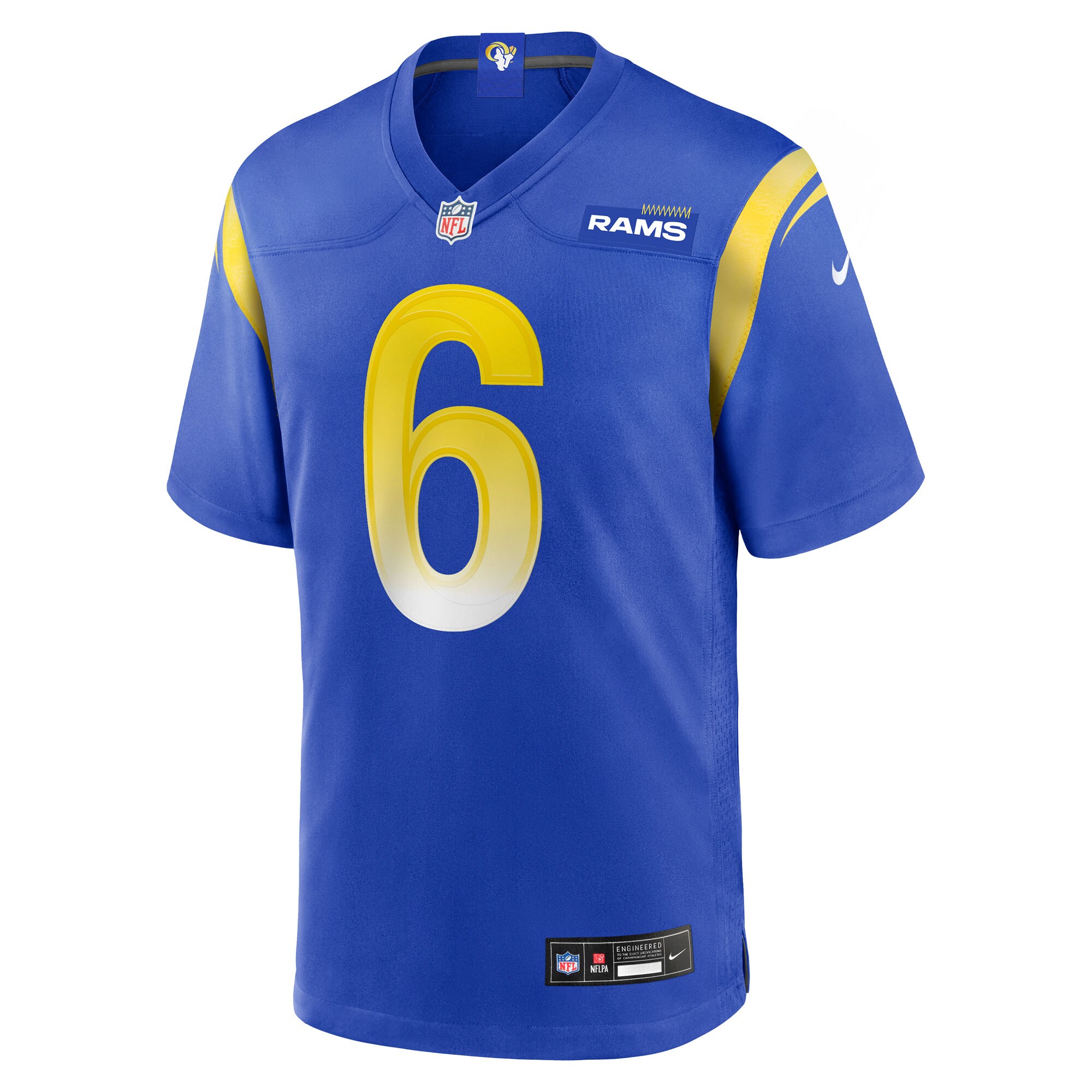 nick hampton los angeles rams nike team game jersey royal clowdercats d9pf5.jpg