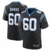 nick samac carolina panthers nike team game jersey black clowdercats zswhb.png