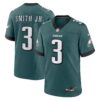 nolan smith philadelphia eagles nike team game jersey midnight green clowdercats fhyvu.jpg
