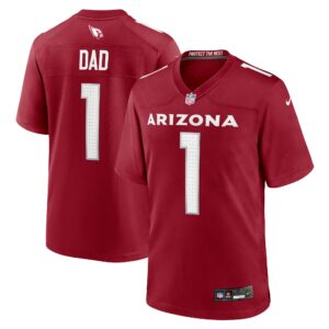 number 1 dad arizona cardinals nike game jersey cardinal clowdercats reaum.jpg