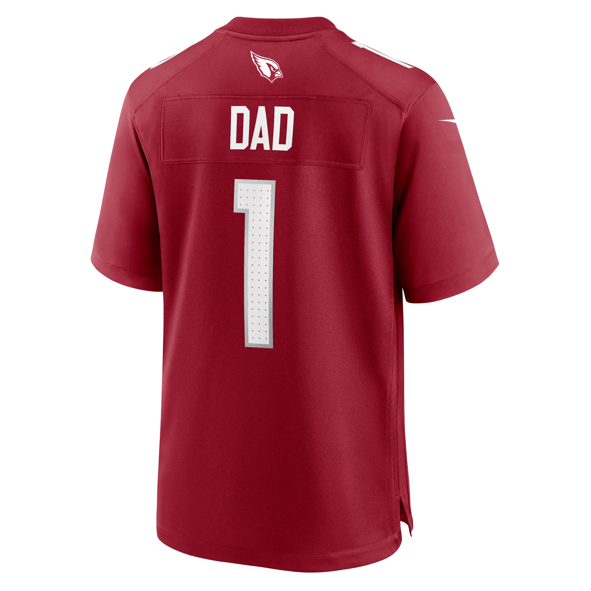 number 1 dad arizona cardinals nike game jersey cardinal clowdercats xkohm.jpg