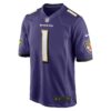 number 1 dad baltimore ravens nike game jersey purple clowdercats zbgsf.jpg