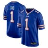number 1 dad buffalo bills nike game jersey royal clowdercats njqr2.jpg