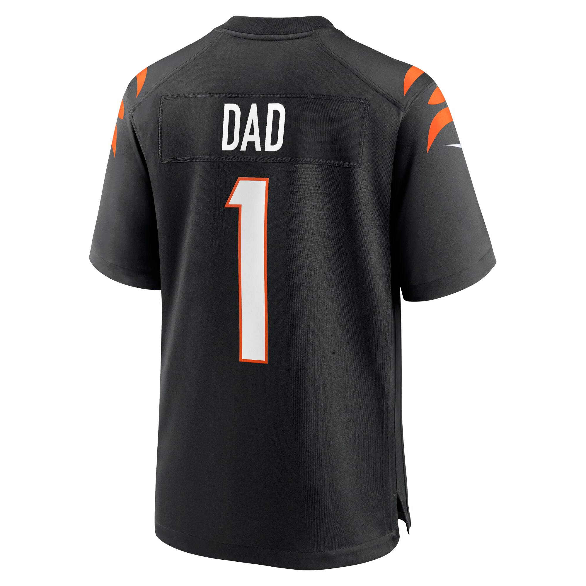 number 1 dad cincinnati bengals nike game jersey black clowdercats w5x2e.jpg