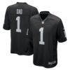 number 1 dad las vegas raiders nike game jersey black clowdercats 0ueso.jpg