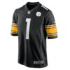 number 1 dad pittsburgh steelers nike game jersey black clowdercats ez0kz.jpg