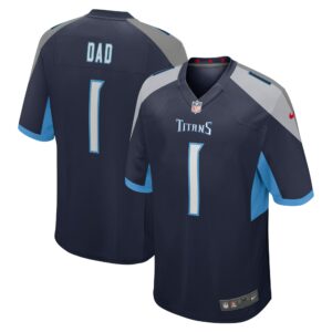 number 1 dad tennessee titans nike game jersey navy clowdercats esjdk.jpg