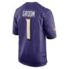 number 1 groom baltimore ravens nike game jersey purple clowdercats nc10u.jpg