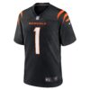 number 1 groom cincinnati bengals nike game jersey black clowdercats pwwys.jpg