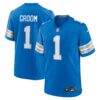 number 1 groom detroit lions nike game jersey blue clowdercats yh4va.jpg