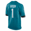 number 1 groom jacksonville jaguars nike game jersey teal clowdercats habws.png