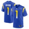 number 1 groom los angeles rams nike game jersey royal clowdercats 76i9l.jpg