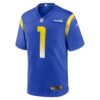 number 1 groom los angeles rams nike game jersey royal clowdercats awoeb.jpg