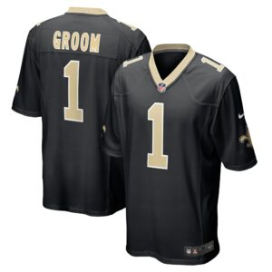 number 1 groom new orleans saints nike game jersey black clowdercats mkeen.jpg