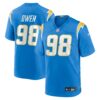odafe oweh los angeles chargers nike team game jersey powder blue clowdercats pdcx7.jpg