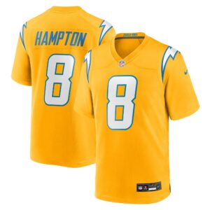 omarion hampton los angeles chargers nike alternate charger power game player jersey gold clowdercats vbh36.jpg