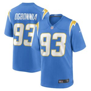 otito ogbonnia los angeles chargers nike game player jersey powder blue clowdercats 457s5.jpg
