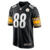 pat freiermuth pittsburgh steelers nike game jersey black clowdercats momfl.jpg