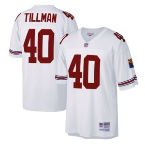 pat tillman arizona cardinals mitchell ness legacy replica jersey white clowdercats a8bhc.jpg