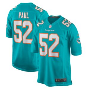 patrick paul miami dolphins nike game jersey aqua clowdercats zjdxn.jpg