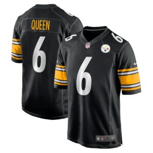 patrick queen pittsburgh steelers nike game player jersey black clowdercats ykzqi.jpg