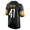 payton wilson pittsburgh steelers nike game jersey black clowdercats pqxjd.jpg