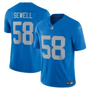 penei sewell detroit lions nike vapor fuse alternate limited jersey blue clowdercats ugh0v.jpg
