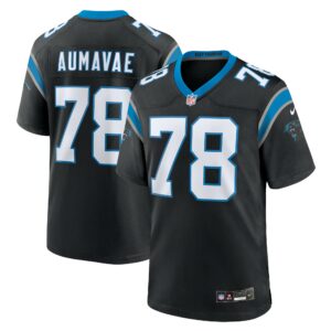 popo aumavae carolina panthers nike team game jersey black clowdercats axyn7.jpg