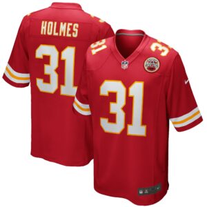 priest holmes kansas city chiefs nike game retired player jersey red clowdercats pueox.jpg