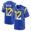 puka nacua los angeles rams nike game player jersey royal clowdercats tveez.jpg