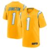 quentin johnston los angeles chargers nike alternate charger power game player jersey gold clowdercats h7cok.jpg