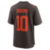 quinshon judkins cleveland browns nike alpha dawg game jersey brown clowdercats ymsl2.jpg