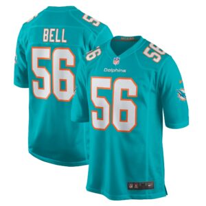quinton bell miami dolphins nike game jersey aqua clowdercats fjygk.jpg