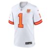 rachaad white 76 tampa bay buccaneers nike 50th season game jersey white clowdercats thcf6.jpg