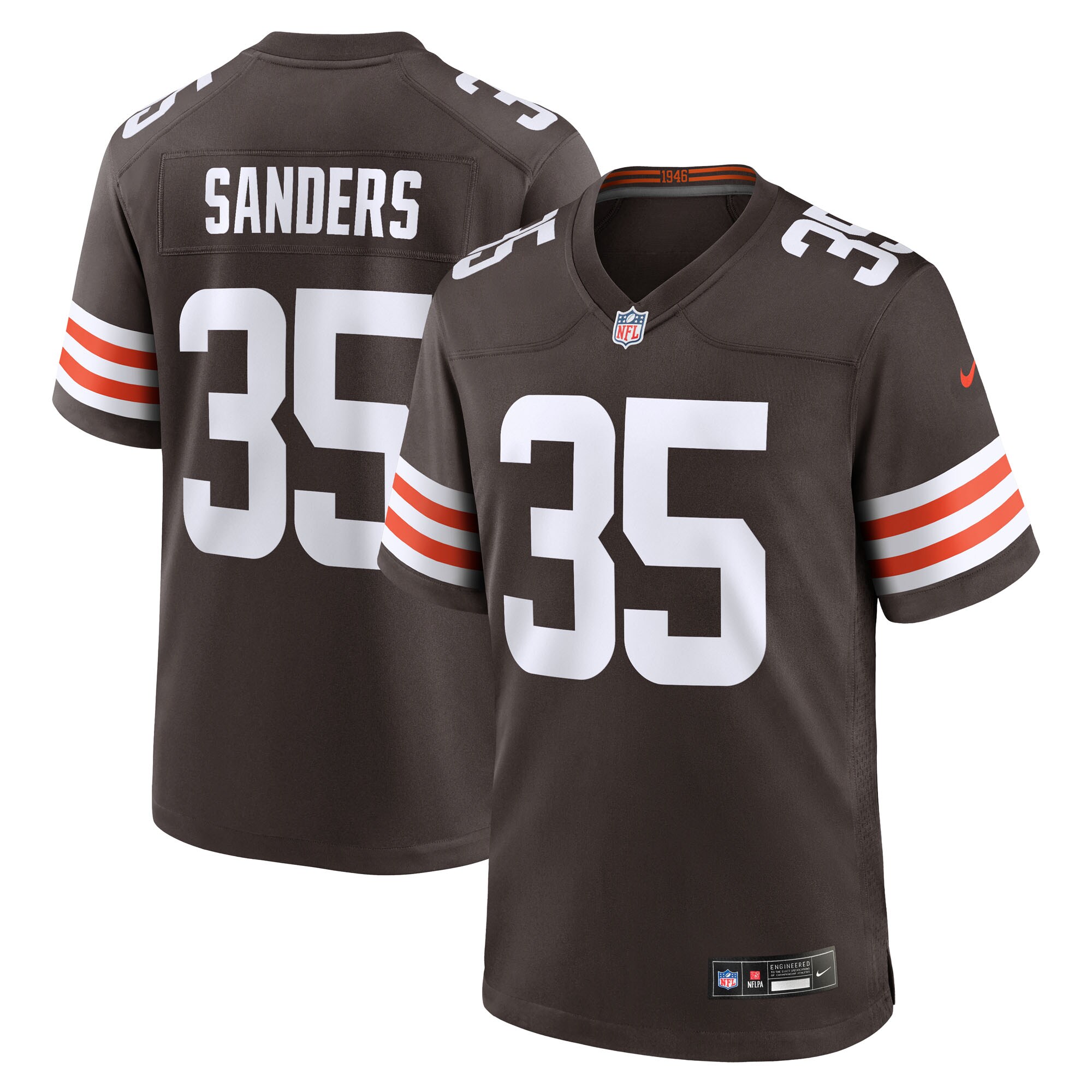 raheim sanders cleveland browns nike team game jersey brown clowdercats jxpws.jpg