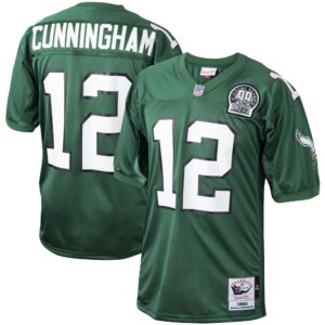 randall cunningham philadelphia eagles 1992 mitchell ness authentic throwback retired player jersey green clowdercats 8bwtg.jpg