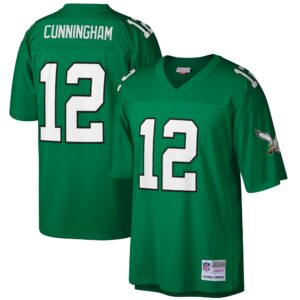 randall cunningham philadelphia eagles mitchell ness big tall 1990 retired player replica jersey kelly green clowdercats cbdep.jpg