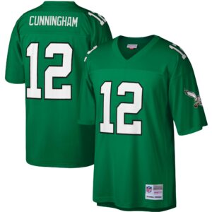 randall cunningham philadelphia eagles mitchell ness legacy replica jersey kelly green clowdercats ufcfg.jpg
