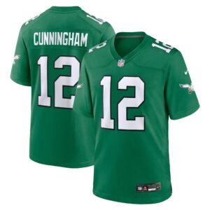 randall cunningham philadelphia eagles nike alternate retired player game jersey kelly green clowdercats ers3i.jpg