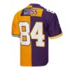 randy moss minnesota vikings mitchell ness 1998 split legacy replica jersey purplegold clowdercats 0ppzr.jpg