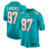 rashard lawrence miami dolphins nike team game jersey aqua clowdercats yp34p.jpg
