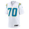 rashawn slater los angeles chargers nike game jersey white clowdercats e4zls.jpg
