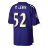 ray lewis baltimore ravens mitchell ness big tall 2000 retired player replica jersey purple clowdercats y1nhl.jpg