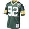 reggie white green bay packers 1993 mitchell ness authentic throwback retired player jersey green clowdercats 6wrzr.jpg